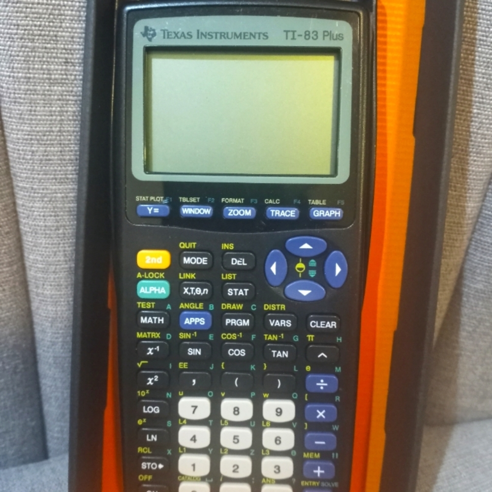 NIB TEXAS INSTRUMENTS Graphing Calculator TI-83 Plus Titanium CAS Graphing